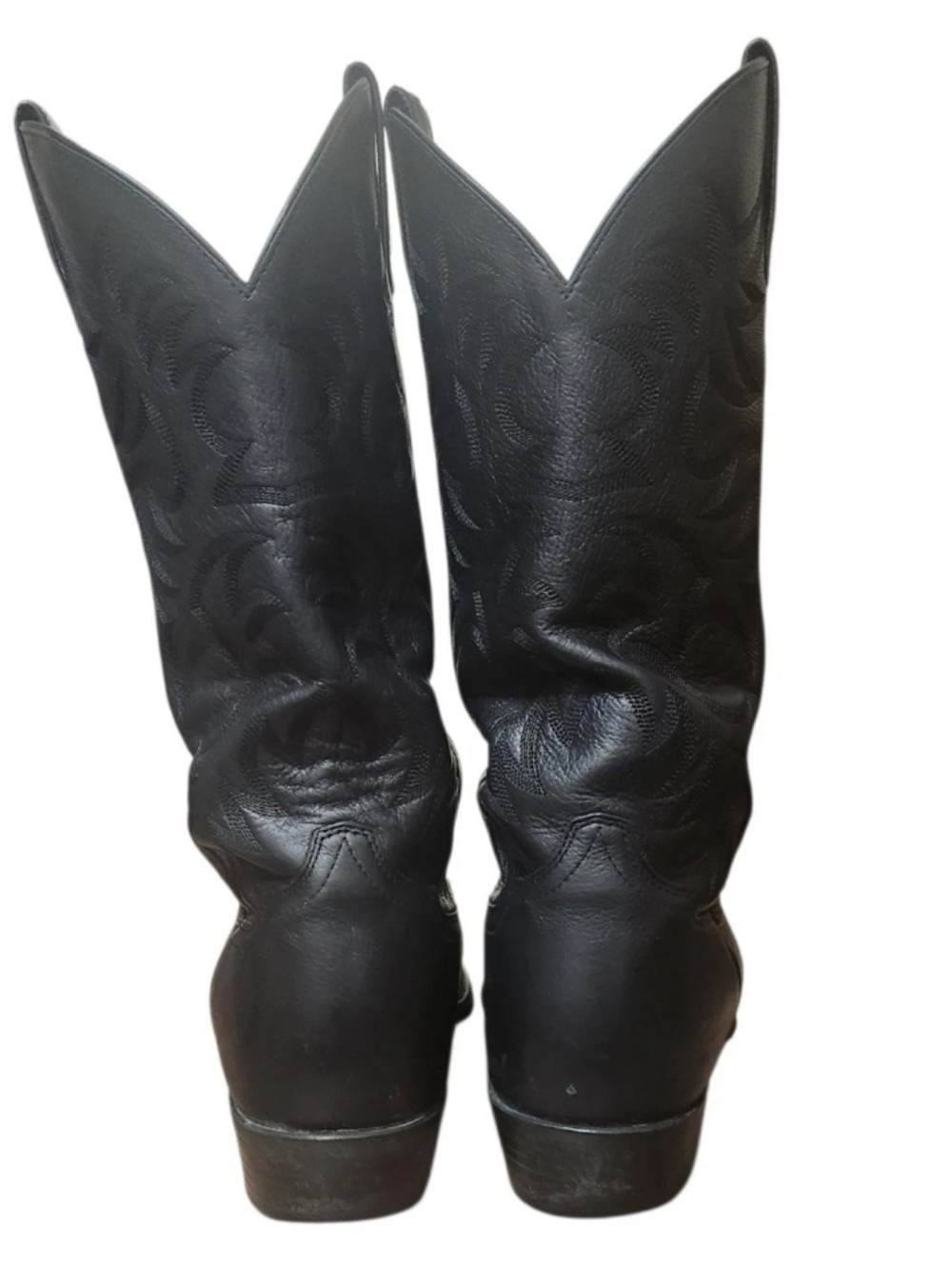 Ariat Heritage Boots 10002218 Mens 10EE Black Leather R Toe Cowboy Western - Picture 2 of 14